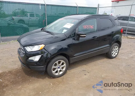 2020 Ford Ecosport Se z USA, uszkodzony, nr VIN MAJ6S3GL3LC364444